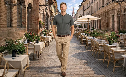 Polo garment